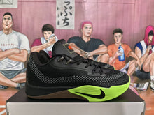 Nike Black and Green Basketball Sneakers