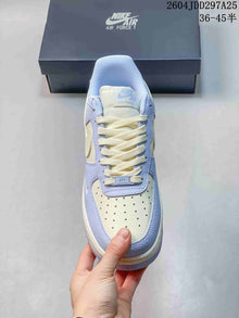 Nike Air Force 1 ’07 LV8 Light Blue and Cream Sneakers IV3222-400