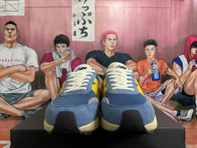 New Balance U370 Blue and Yellow Sneakers