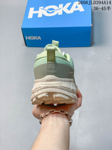 HOKA Tor Summit Low-Top Sneakers in Mint Green