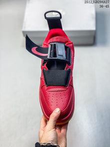 Nike Air Force 1 Utility BHM QS Low Sneakers, Red/Black