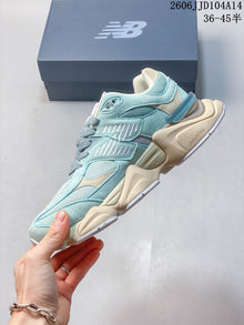New Balance 9060 Sneakers in Aqua and Cream