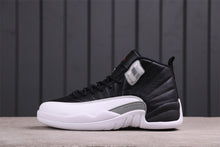 Jordan Air Jordan 12 Reverse Taxi Sneakers Black White 130690-001