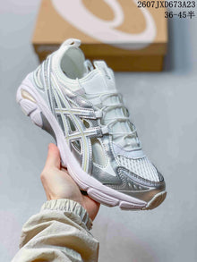 ASICS Gel-Kayano 14 White Silver Sneakers 2607JXD673A23