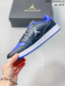 Jordan Air Jordan 1 Low Black Blue White Sneakers