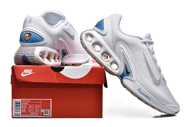 Nike Air Max DN White and Blue Running Sneakers