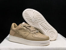 BAPE STA Low-Top Sneakers Beige with White Sole