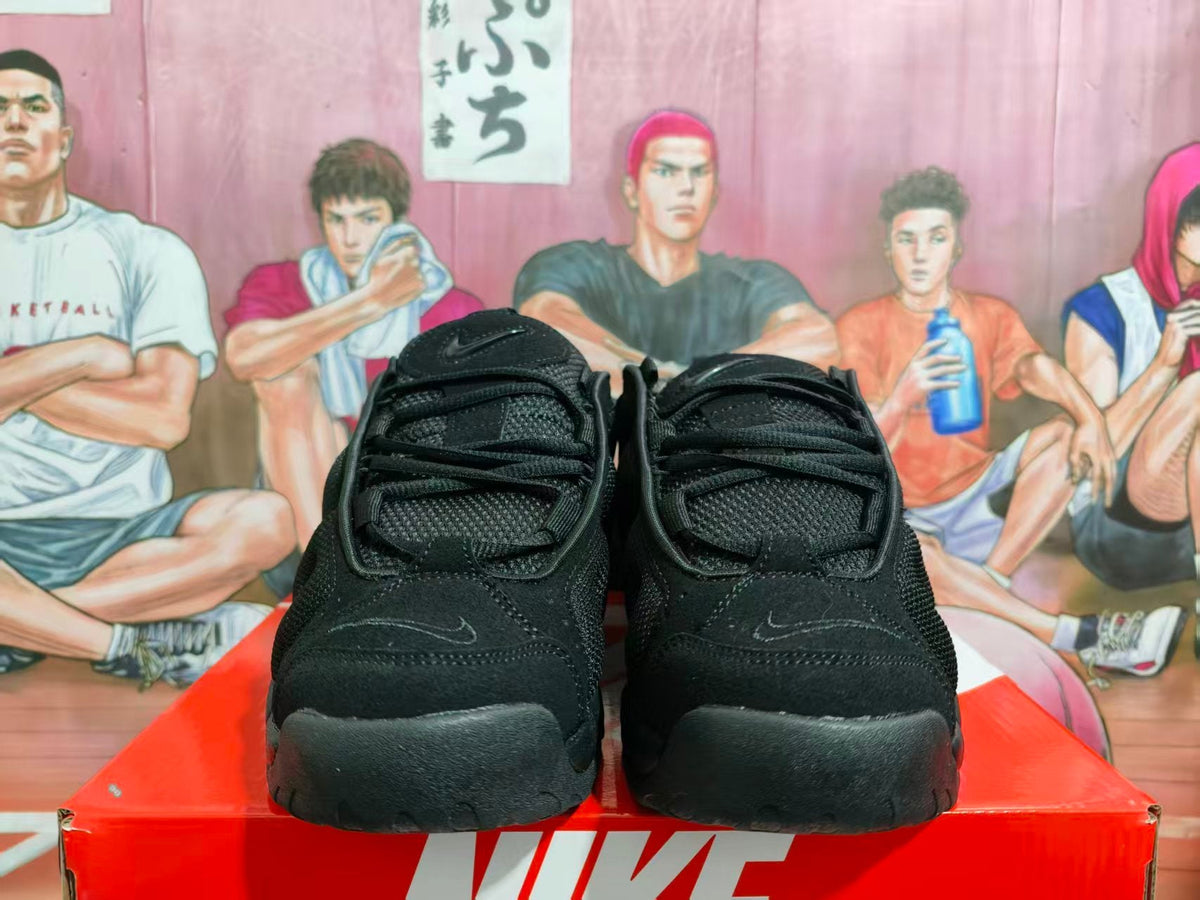 Nike Air More Uptempo Black Basketball Sneakers