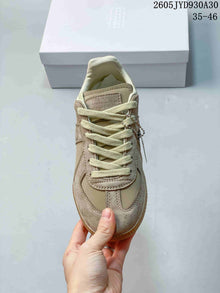 Maison Margiela Replica Low-Top Sneakers in Taupe and Gum