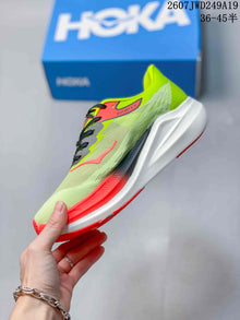 Hoka Rocket X3 Running Shoes Green Coral 2607TWD249A19