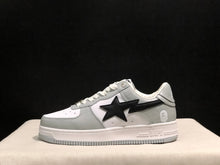 BAPE Sta Low-Top Sneakers White Grey Black
