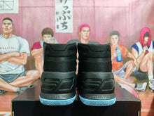 Under Armour Black and Blue High-Top Basketball Shoes
