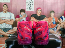 Nike Zoom Basketball Sneakers Purple Red