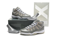 Jordan Air Jordan 11 High-Top Sneakers Gray White 378037-001