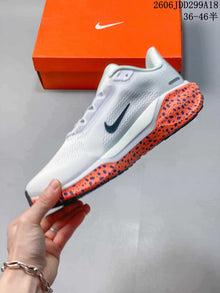 Nike Air Zoom Pegasus 41 Running Shoes, White and Orange