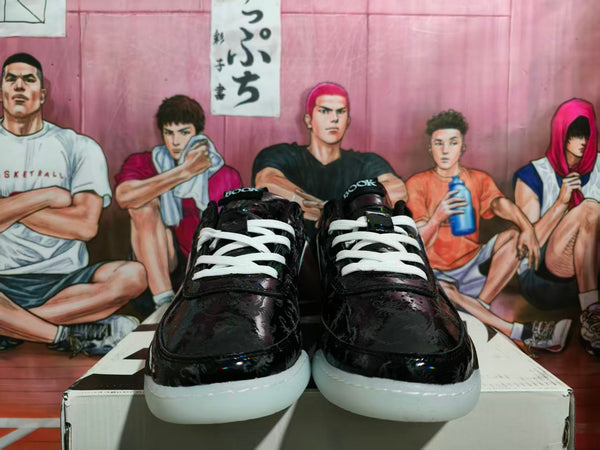 Scorpio Halloween Low-Top Sneakers Black White
