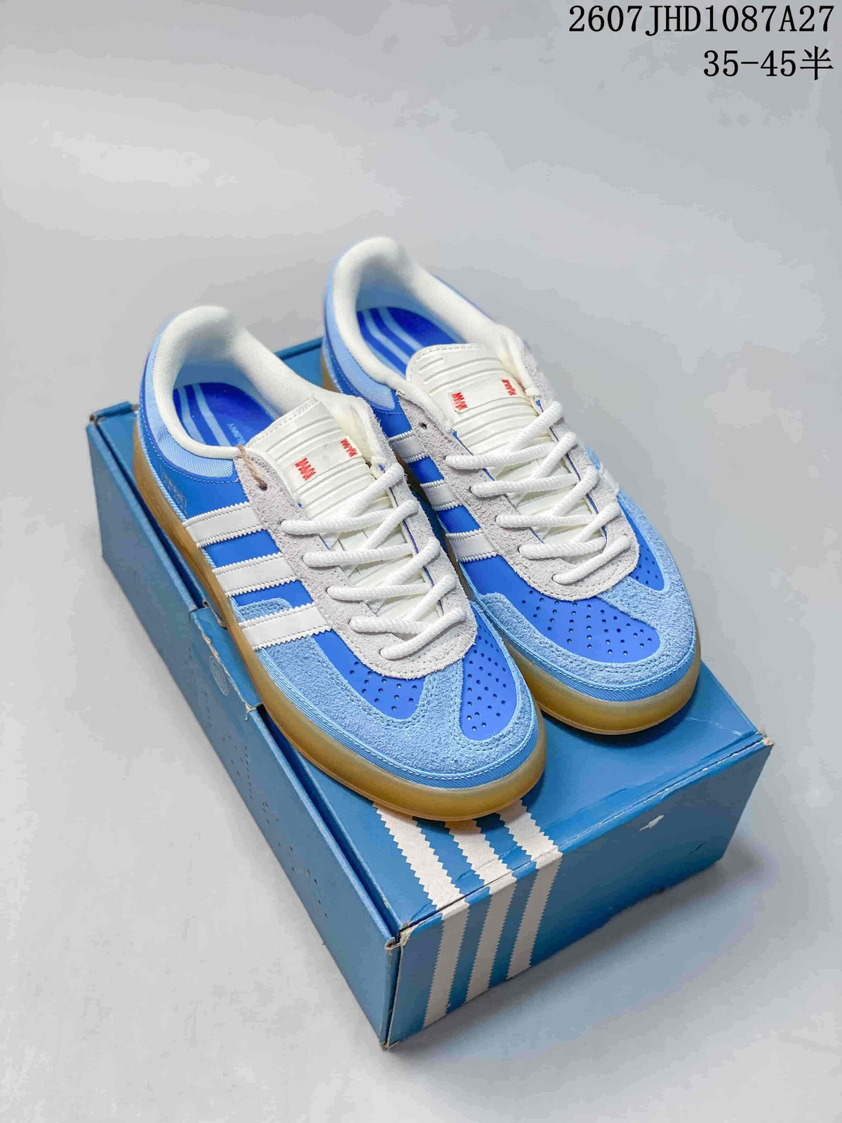 adidas Originals Samba ADV Sneakers Blue White Gum Sole