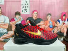 Nike Basketball Sneakers Black Red Gold