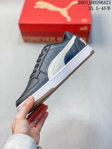 PUMA Caven 2.0 Retro Low-Top Sneakers, Navy and White