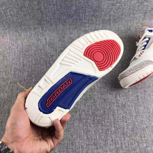 Jordan Air Jordan 3 Independence Day Sneakers White Red Blue