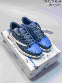 Nike Air Jordan 1 Low Travis Scott Blue Sneakers JD898A18