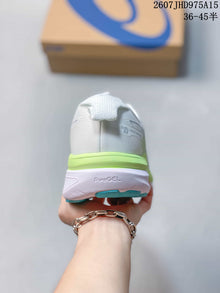 ASICS Gel-Kayano 33 Running Shoes White Lime Blue 1011C167-402