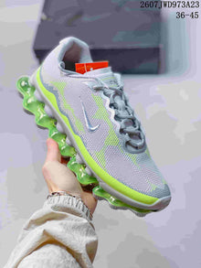 Nike Air Liquid Max Low-Top Sneakers Gray Neon Green