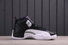 Jordan Air Jordan 12 Reverse Taxi Sneakers Black White 130690-001