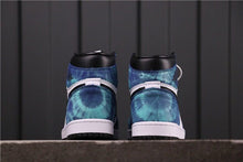Jordan Air Jordan 1 Tie-Dye High-Top Sneakers Blue Black White
