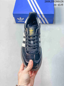 Adidas Originals Samba Black Embossed Sneakers JDD266A26