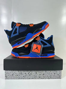 Jordan Air Jordan 4 Retro Cavs Black Orange Sneakers 308497-027
