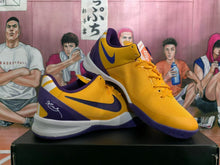 Nike Kobe 5 Protro Basketball Shoes Yellow Purple