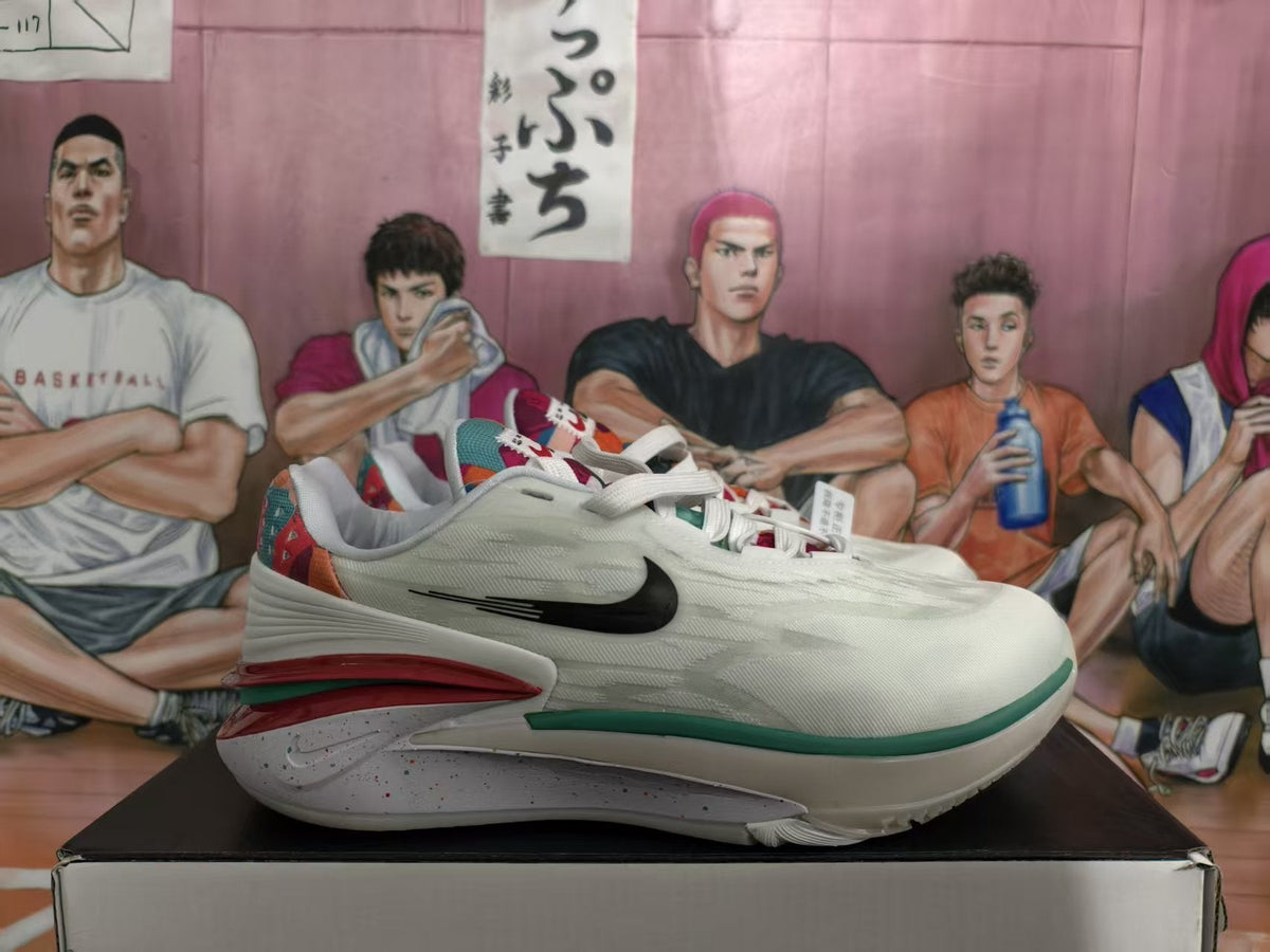 Nike Lunar New Year Basketball Sneakers White Multicolor