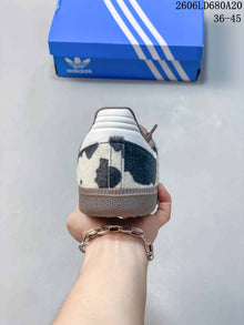 Adidas Samba OG Cow Print Low-Top Sneakers KK2239