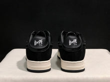 BAPE Bape Sta Low-Top Sneakers Black White