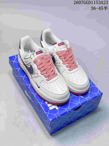 Nike Air Force 1 '07 Low White Red Navy Sneakers 2607GGD1153A23