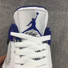 Jordan Air Jordan 4 White Black Blue Sneakers