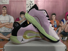 Jordan Sneakers Black, Pink and Green