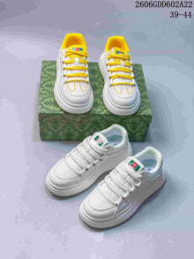 Dior White Casual Sneakers with Yellow Accents 2606GDD602A22