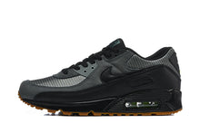 Nike Air Max 90 Black Grey Gum Sole Sneakers