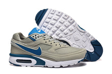 Nike Air Max Gray and Blue Sneakers