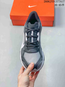 Nike Zoom Plus Running Sneakers in Charcoal and White