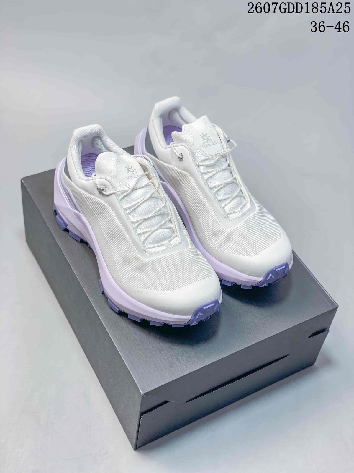 KAILAS VENTO Women's Trail Running Shoes White Lilac 07GDD185A25
