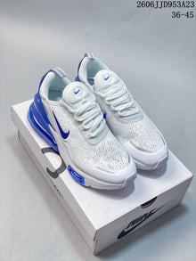 Nike Air Max 270 Sneakers White and Blue AQ9164-102