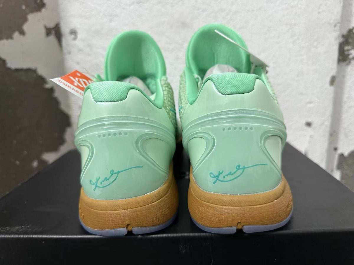 Nike Kobe 6 Basketball Shoes, Mint Green and Gum