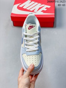 NikeCourt Borough 2 Low GS Sneakers, Light Blue and White