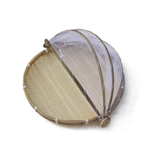 Bamboo Round Storage Basket Set for Home Use - Picnic Essential
