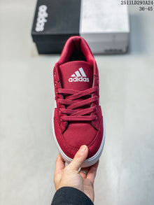 Adidas GVP Canvas STR Low-Top Sneakers Burgundy B23999