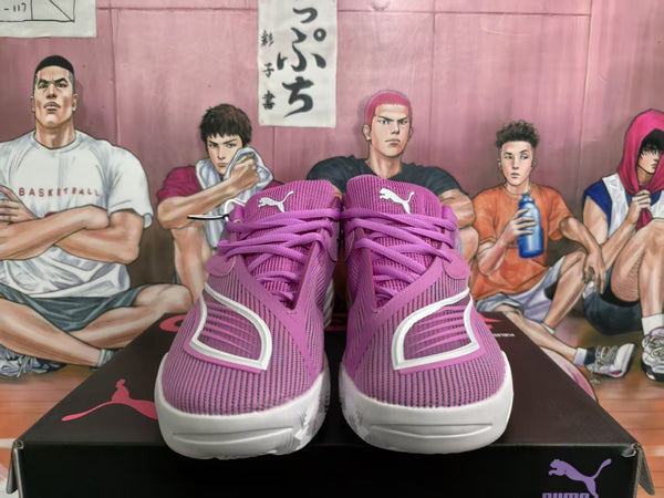 Puma Nitro Basketball Sneakers Purple Black