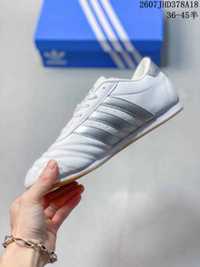 adidas Taekwondo SMIL-LS Low-Top Sneakers White Silver